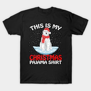 This is my Christmas Pajama Shirt bear T-Shirt